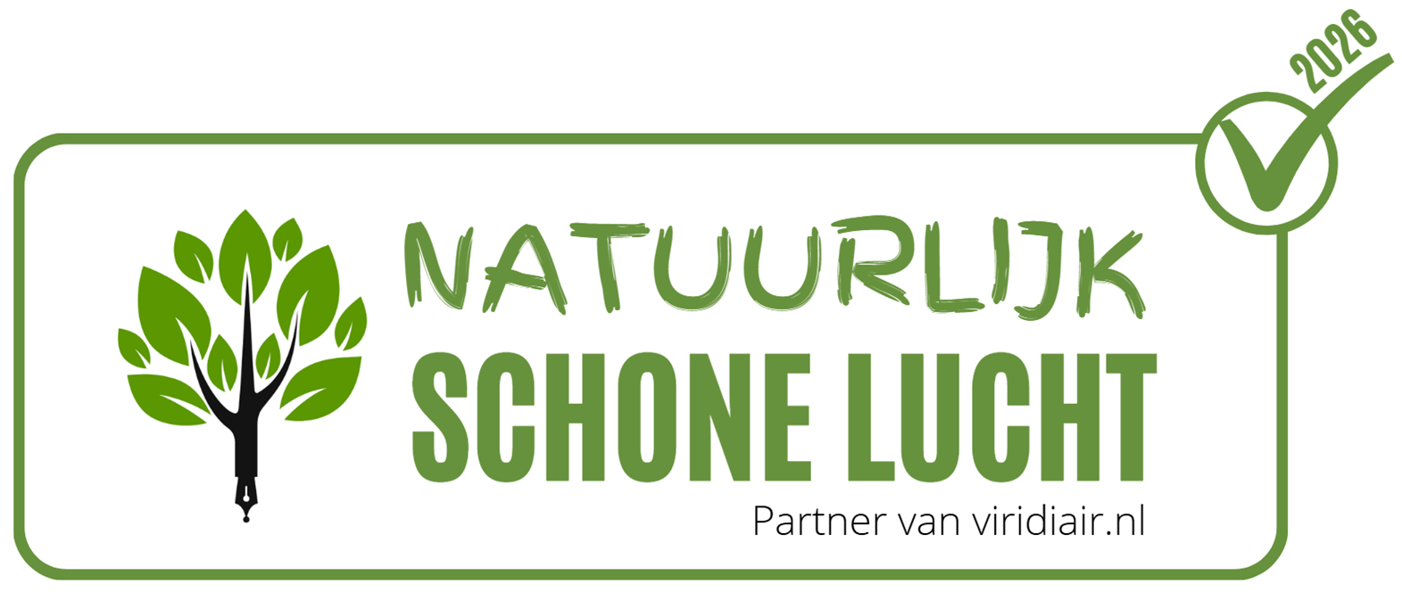 Schone Lucht-label algemeen 2026 partner (Nederland) - transparant